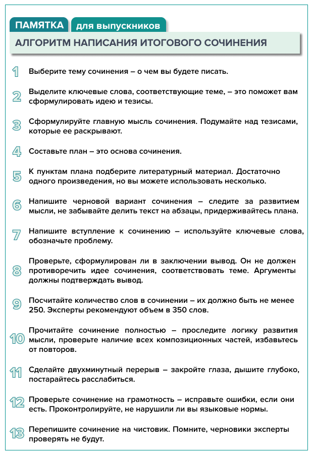 Темы Для Сочинения По Русскому Языку Допуск